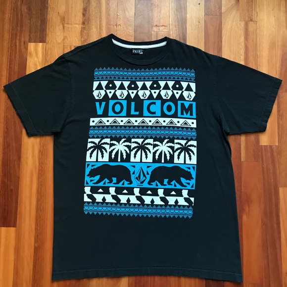 VOLCOM Tee Men’s Large Black S/S Shirt - Picture 6 of 7